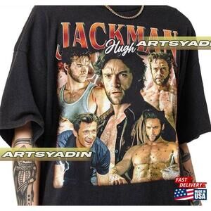 Hugh Jackman Unisex Softstyle Tshirt